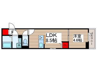 ルリアン北小岩Ⅱの物件間取画像